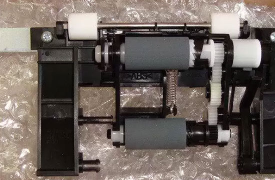 Ремонт узла подачи бумаги Minolta